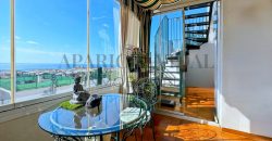 Ático dúplex con solárium y vistas al mar en Cala del Moral