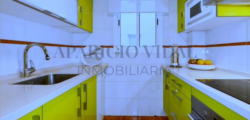 Luminoso piso con vistas al mar y la montaña en Cala del Moral – ideal para familias