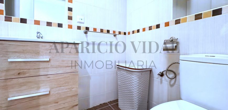 Luminoso piso con vistas al mar y la montaña en Cala del Moral – ideal para familias