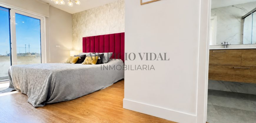 Serena Homes | Ático dúplex llave en mano con terraza de 27 m² y solárium privado de 72 m² en El Limonar